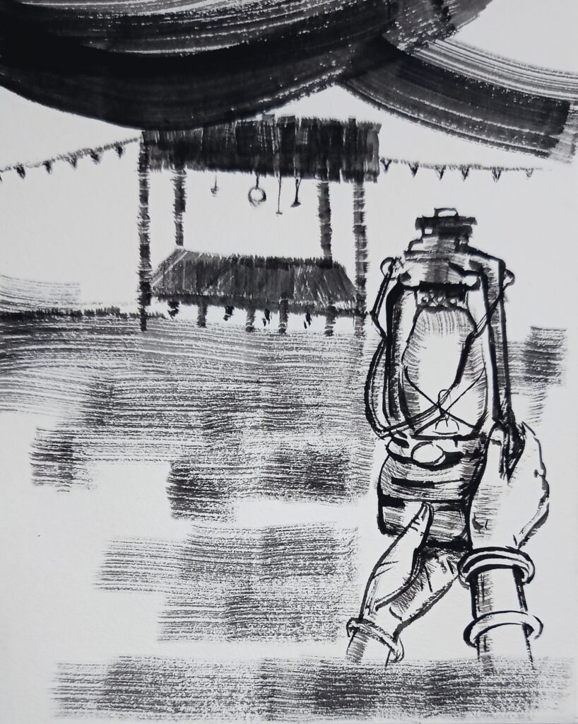 রবীনকাকু যাত্রা করত
