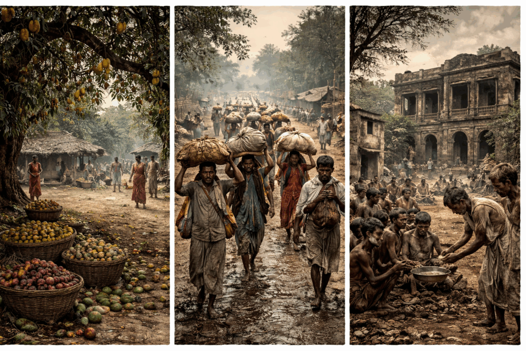 bengal's struggle during partition