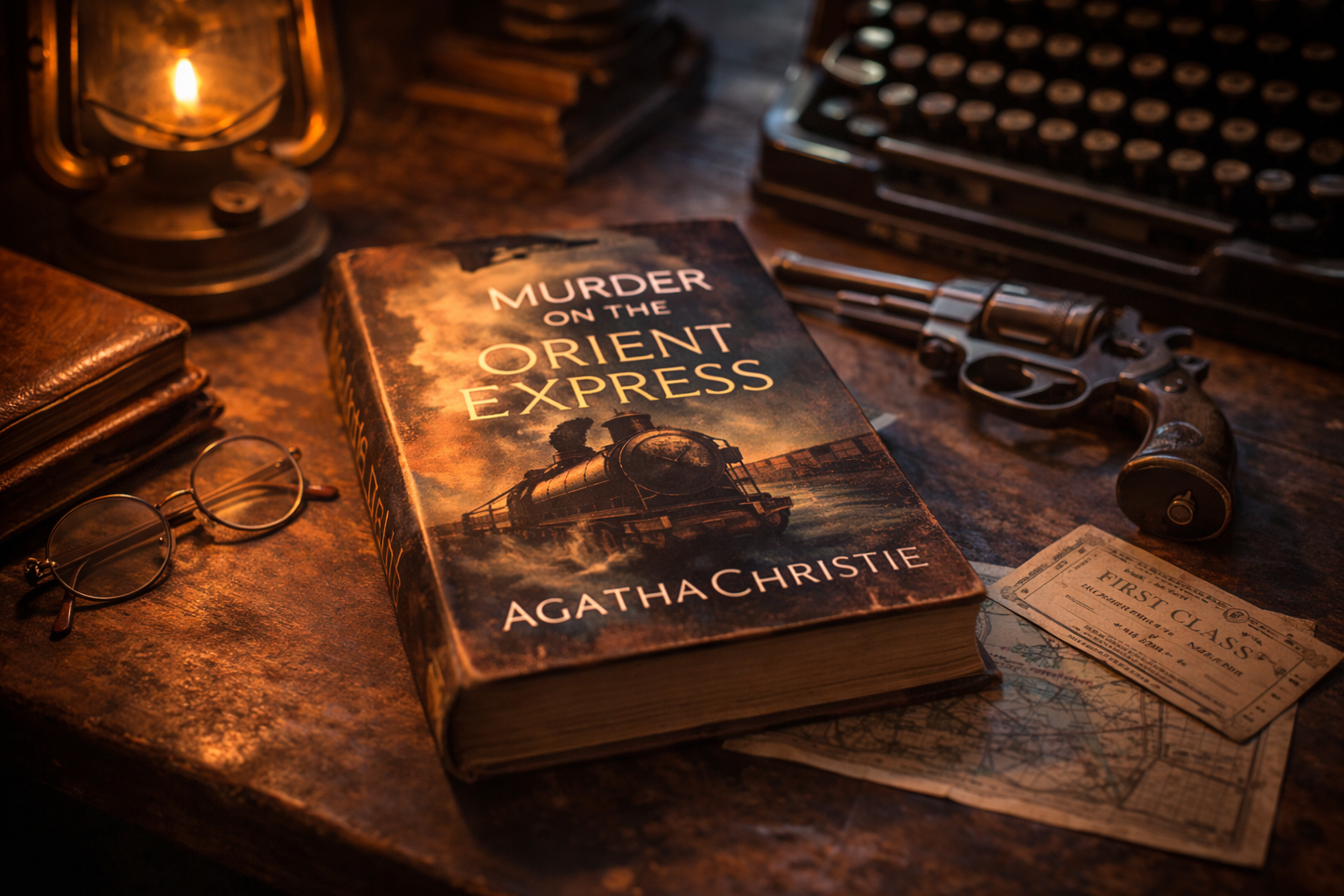 mystery and intrigue on a table