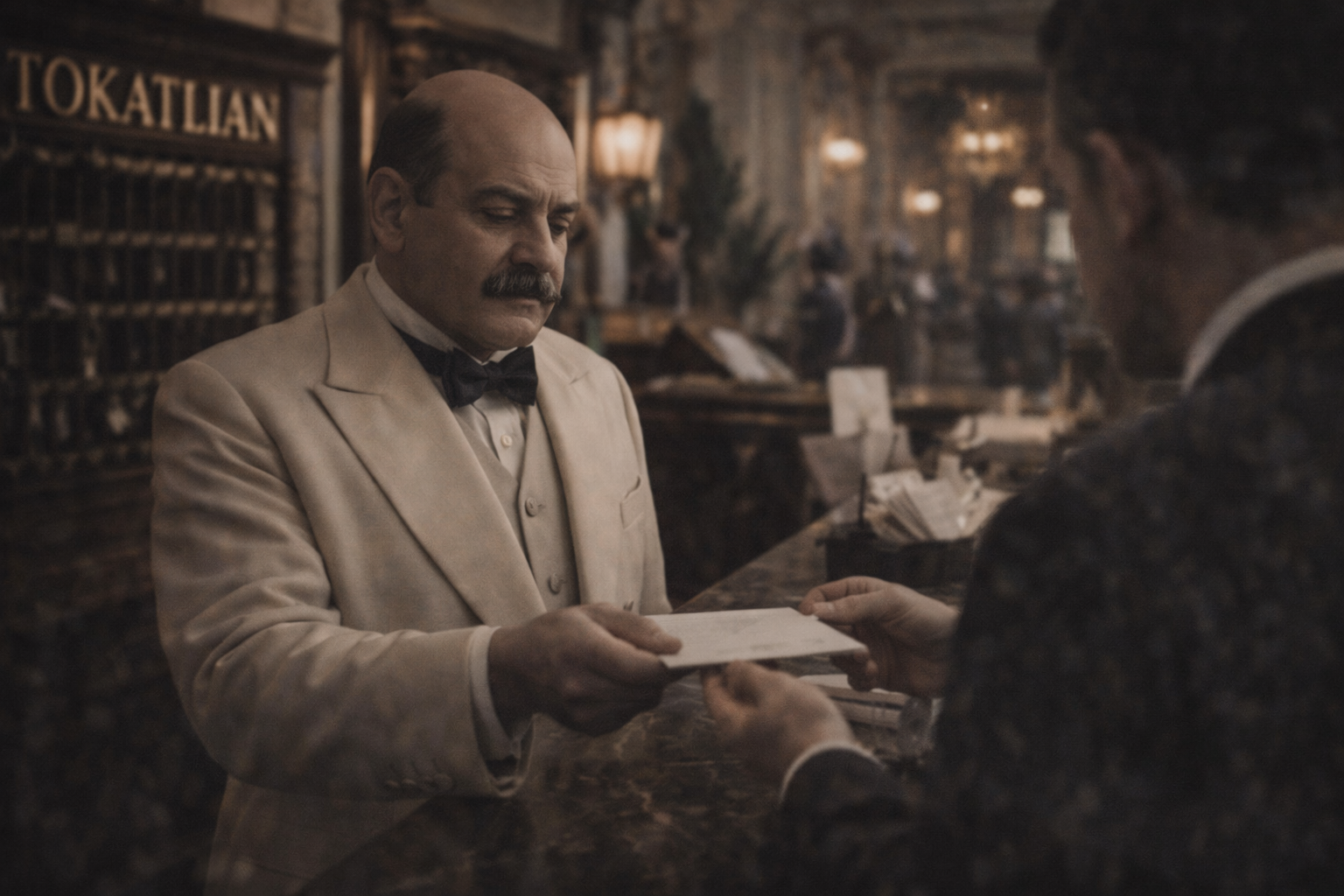 poirot at the tokatlian hotel